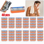 48X For Gillette Fusion Blade Refills Compatible 5 Proglide. Fixed Price $35.99.