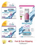9 Schick Hydro Silk Razor Blades 8 Refills Cartridges Trimstyle Shaver Trimmer. Fixed Price $31.99.