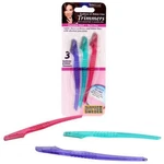 3PC Set Select Lash Eyebrow & Bikini Line Trimmer With Ergonomic Handle For Grip. Fixed Price $9.99.