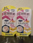 Lot Of 2 - Schick Intuition F.a.b. Disposable Razors 4 Pack. Fixed Price $69.99.
