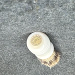 Vtg Surrey Deluxe Natural Boar Bristle Shaving Brush 34014 White Handle Usa. Fixed Price $25.02.