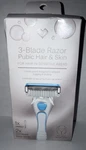 Cvs Beauty Intimate 3-BLADE Pubic Hair & Skin Handle 2 Cartridges. Fixed Price $11.99.