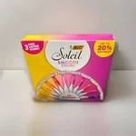 Women Bic Soleil Smooth Colors Disposable Razors 10-COUNT, 3 Blades. Fixed Price $25.00.