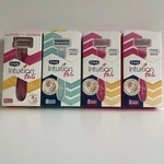 Schick Intuition F.a.b. Forward & Backward Bi-direct Razor With Handle 4 Packs. Fixed Price $95.00.