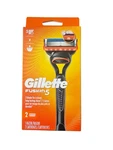 Gillette Fusion 1 Razor 2 Cartridges, 5 Blades For Closer Long-lasting Shave.. Fixed Price $13.00.