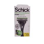 Schick Hydro Sensitive 5-BLADE Skin Comfort Mens 1 Razor Handle 2 Cartridges. Fixed Price $8.99.