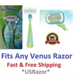 1 Gillette Venus Embrace Razor Women Cartridge Handle Shaver Fits DIVINE2. Fixed Price $11.99.