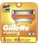 Brand New Gillette Fusion 5 Refill Razor Blades, 8 Cartridges. Fixed Price $14.00.