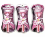 3 Pk.women Razors Eclipse Triple Blade Xtra Comfort Nib. Fixed Price $11.99.