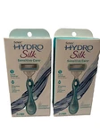 (2) Schick Hydro Silk Sensitive Care RAZOR+2 Cartridges Each. Fixed Price $9.99.