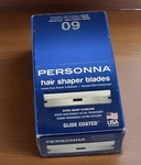 Personna Hair Shaper Blades, 60 Count Extra Sharp Glide Coat Made Usa. Fixed Price $48.00.