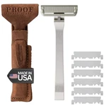 Proof Benchmark Single Blade Razor Cnc Machined Aluminum Metal - Made Usa. Fixed Price $129.50.