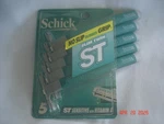 1996 Sealed Schick 5 Pack Slim Twin St Sensitive With Vitamin Razors Usa. Fixed Price $19.99.