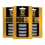Men's HB6 Refill Shaving Razor Blades - Stainless Steel For No Tuggi.... Fixed Price $71.11.