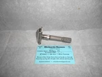 Gillette Safety Razor De Fatboy Refurbished Replated Nickel Tto F147. Fixed Price $140.00.