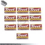 100 Treet Carbon Steel"the Black Beauty" Double Edge Safety Razor Blades. Fixed Price $9.90.