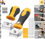 2 Razor Scraper Set Storage Handle 15X Steel Plastic Decal Tool. Fixed Price $13.90.