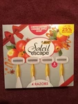 4 Bic Soleil Escape Women's 5 Blade Razors Caramel Apple Scented New Christmas. Fixed Price $12.99.