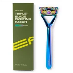 Leaf Razor, All-metal Safety Shaver With Pivoting Head & Adjustable Blade Load. Fixed Price $142.99.