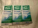 Opti-free Puremoist Rewetting Drops 12ML (3 Pack) Exp. 2026. Fixed Price $36.99.