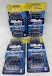4X Gillette Sensor Comfort Disposable Razors Men 8CT, 32 Total, Brand New. Fixed Price $49.95.