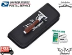 Sharpend Double Edge De Safety Razor W/ Travel Case Vintage Classic Men Shaving. Fixed Price $18.19.