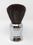 Smaller Chromed Copper Euro Handle With Extra Soft Horse Hair By Zenith E9. Fixed Price $74.00.