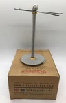 Vikings Blade The Admiral Razor & Brush Stand, Extra Wide Openings Heavy Duty Ss. Fixed Price $38.95.
