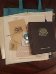 Lot Of Precious Moments Club Members Magazines, Binders, Etc W/ Tote Bag. Fixed Price $22.00.