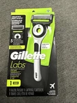New Gillette Labs With Exfoliating Bar 1 Cartridge And Razor. Fixed Price $13.99.