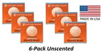 Van Der Hagen 6-PACK Unscented Shave Soap 3.5OZ Hypo-allergenic Shea Mango Cocoa. Fixed Price $38.99.