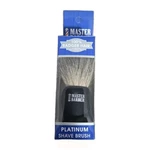 Master Barber 100% Badger Hair Platinum Shave Brush. Fixed Price $14.99.