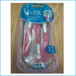 Gillette Venus Sensitive Disposable Razors 3 Pack Women Smooth Shave. Fixed Price $7.98.