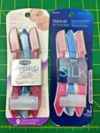 12-PACK Schick Hydro Silk Touch Up Manual Shaving Razors For Eyebrows And Face. Fixed Price $10.00.