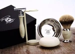 Classic Grooming & Shaving Set De Safety Silver Tip Badger Brush Men's Gift. Fixed Price $59.99.
