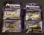 Personna Tri-flexxx Razor Blade Cartridges For Women 4PKS 16 Total. Fixed Price $18.00.