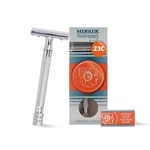 Merkur 23C Long Handled Double Edge Safety Razor+ 1 Blade. Fixed Price $39.59.