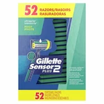 Gillette Sensor PLUS2 Disposable Lubrastrip "52 Razors". Fixed Price $41.99.