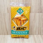 Bic Sensitive Disposable Razors 12 Ct Single Blade Chromium Coated Shavers 1999. Fixed Price $10.95.
