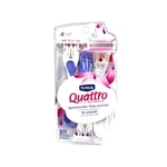 Schick Quattro Disposable Razor For Women Sensitive Skin, 3 Count. Fixed Price $12.62.
