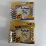 Vintage Bic Softwin For Women 2 Blade Purple Razors Lanolin Vitamin 1999 Lot. Fixed Price $32.95.