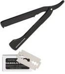 Razolution Exchangeable Blade Razor Black Stainless With Red And Holders. Fixed Price $27.19.