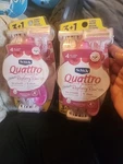 2 X Schick Quattro For Women Raspberry Rain Scent 4 Blades Total 8 Razors. Fixed Price $28.99.