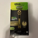 Gillette Labs With Exfoliating Bar Champion Gold Edition 1 Razor Cartridge. Fixed Price $59.99.