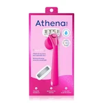 Athena Club 5-BLADE Women's Razor Kit 1 Handle, 2 Refills. Fixed Price $14.82.