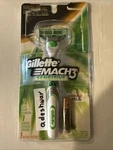 Gillette MACH3 Sensitive Power Razor Blade Shaver 1 Refill (battery Exploded). Fixed Price $221.91.