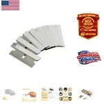 Bates Single Edge Razor Blades - 100 Pack For Safe Crafting & Shaving. Fixed Price $10.44.