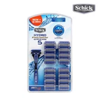 New Original Shick Hydro 5 Premium Shaver Razor + 17 Refill Blades Cartridges. Fixed Price $54.99.