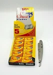 100 Shark Double Edge Razor Blades + Free Metal. Fixed Price $10.99.