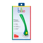 Billie Women Razor Kit, 1 Handle + 2 X 5-BLADE Refills Magnetic Holder, Prim. Fixed Price $14.99.